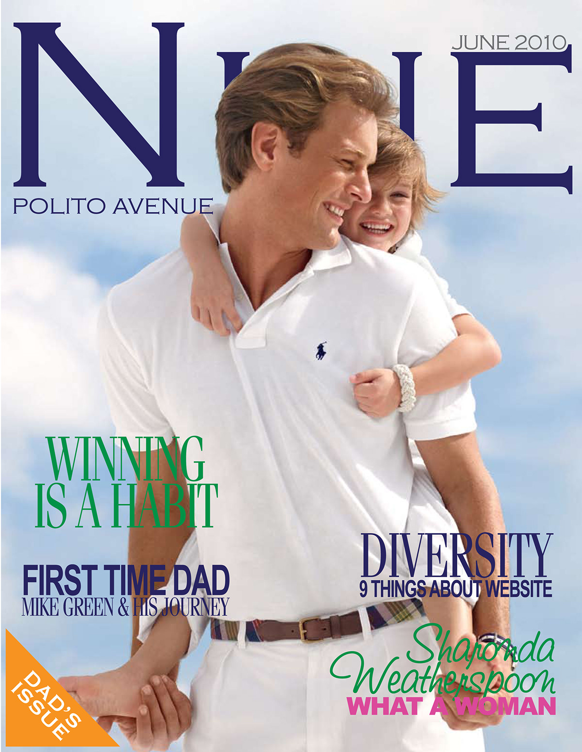 NINE Magazine June 2010 cover