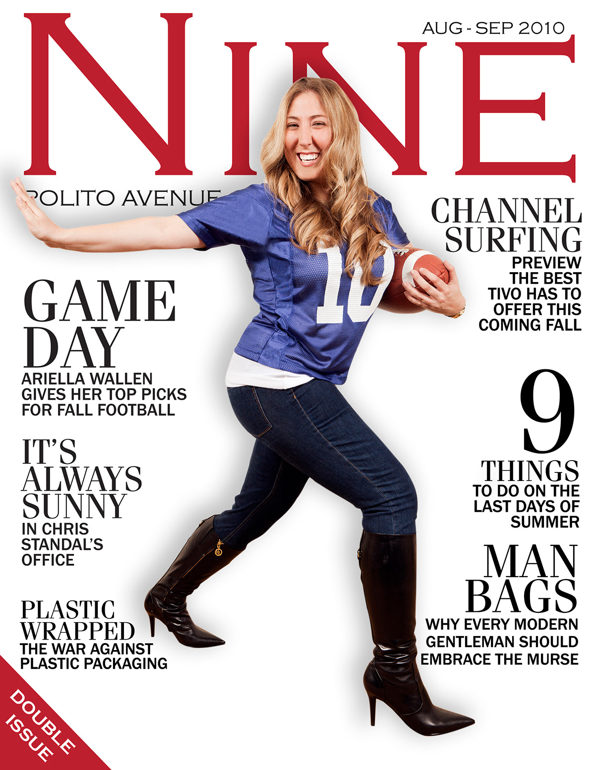 NINE Magazine Aug/Sep 2010 cover