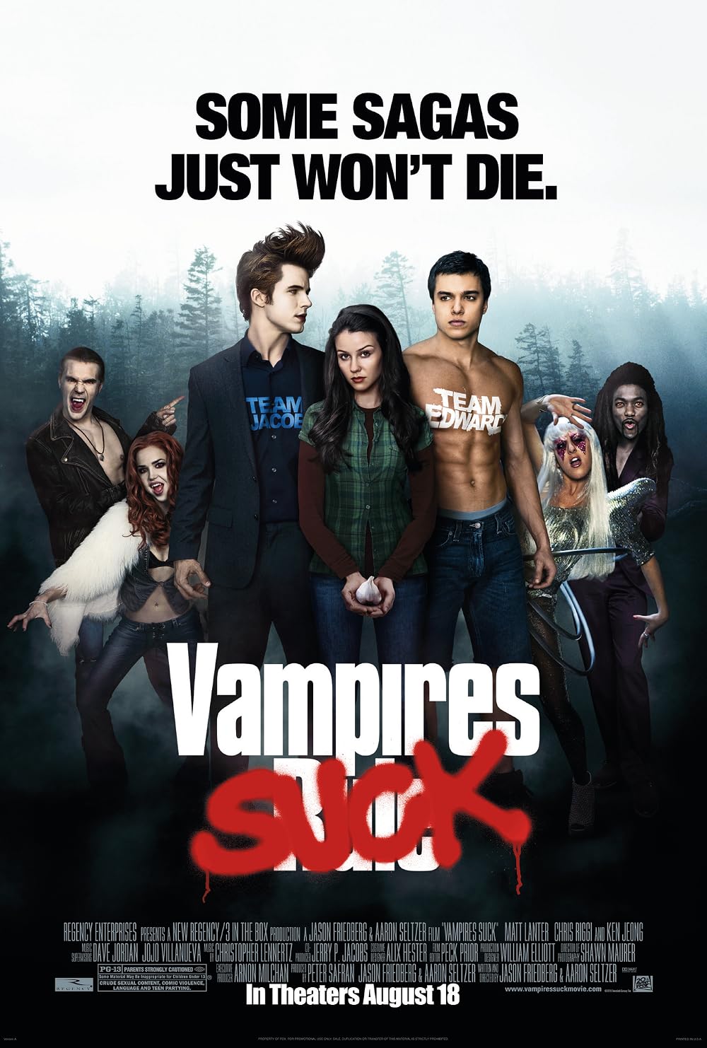 Vampires Suck theatrical poster: Some Sagas Just Won’t Die