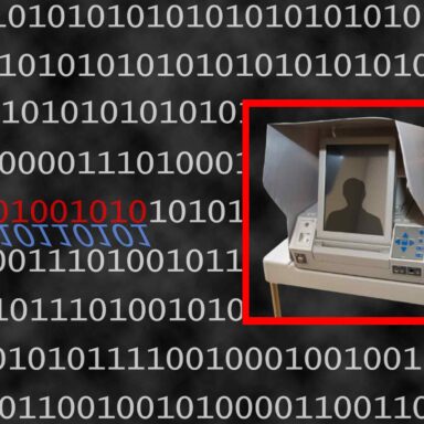 WhoWhatWhy illustration about digital election interference