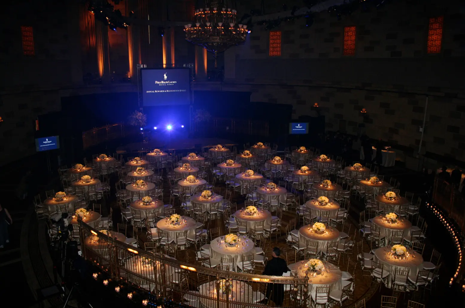 Ralph Lauren event environment