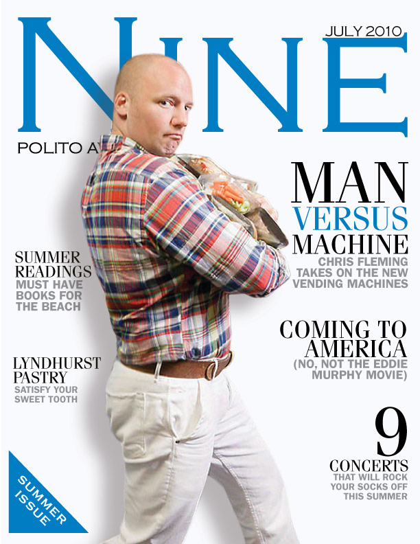 NINE Magazine July 2010 cover